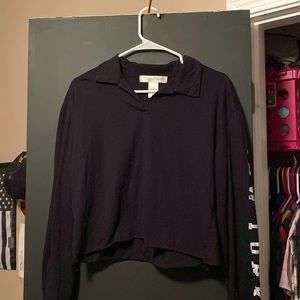 Youth In Revolt Crop Top Tee, Size Large.